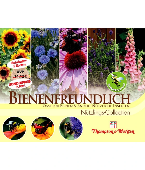 Thompson & Morgan Samen 'Nützlings-Collection' 3 Thompson & Morgan Samen 'Nützlings-Collection'