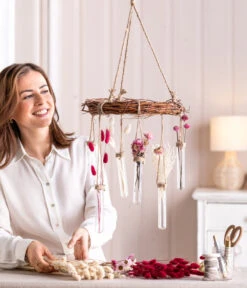 Trockenblumenbund Hasenschwanzgras, Natur -Gartenbedarf Verkäufe 2024 6032411 WE MO 001 TrockenblumenKranzDIY