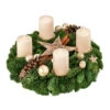 Adventskranz, Creme, Ca. Ø35/H12 Cm -Gartenbedarf Verkäufe 2024 6267876 WE FS 001 AdventskranzAdvent2020