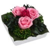 Dehner Keramik-Schale Mit Longlife-Rose Zina, Ca. B9,5/H6 Cm -Gartenbedarf Verkäufe 2024 6380927 WE FS 003 LLSchaleZinaROSA