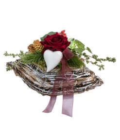 Grabgesteck Bristol, Oval, Ca. B23/H15/T14 Cm