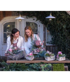 Grabgesteck Im Himmel, Herzförmig, Ca. B20/H20/T20 Cm -Gartenbedarf Verkäufe 2024 6462816 6462808 WE MO 001 SerieImHimmel Allerheiligen2023