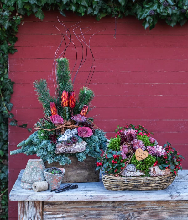 Grabgesteck In Liebe, Ca. B60/H80/T40 Cm 5 Grabgesteck In Liebe, Ca. B60/H80/T40 Cm – Bild 3