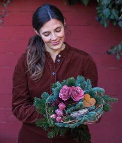 Grabstrauß In Liebe, Ca. Ø30 Cm -Gartenbedarf Verkäufe 2024 6463020 WE MO 001 GrabstraussInLiebePremiumAllerheiligen202301
