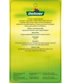 Apfel-Duo 'Jonagold'/'Elstar' 11 Apfel-Duo 'Jonagold'/'Elstar' -Gartenbedarf Verkäufe 2024 7639248 Apfel DuoJonagoldElstar Etikett 2