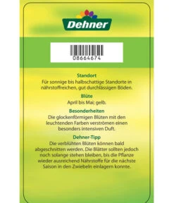 Kaiserkrone -Gartenbedarf Verkäufe 2024 8664674 KaiserkroneLutea Etikett 02