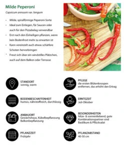 Milde Peperoni -Gartenbedarf Verkäufe 2024 8831695 WE IG 001 MildePeperoni